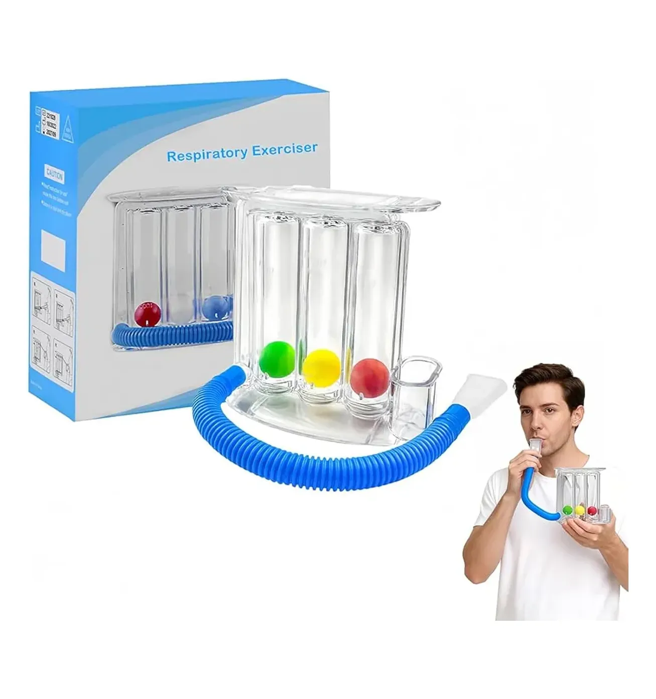 Spirocare 3 ball incentive spirometer