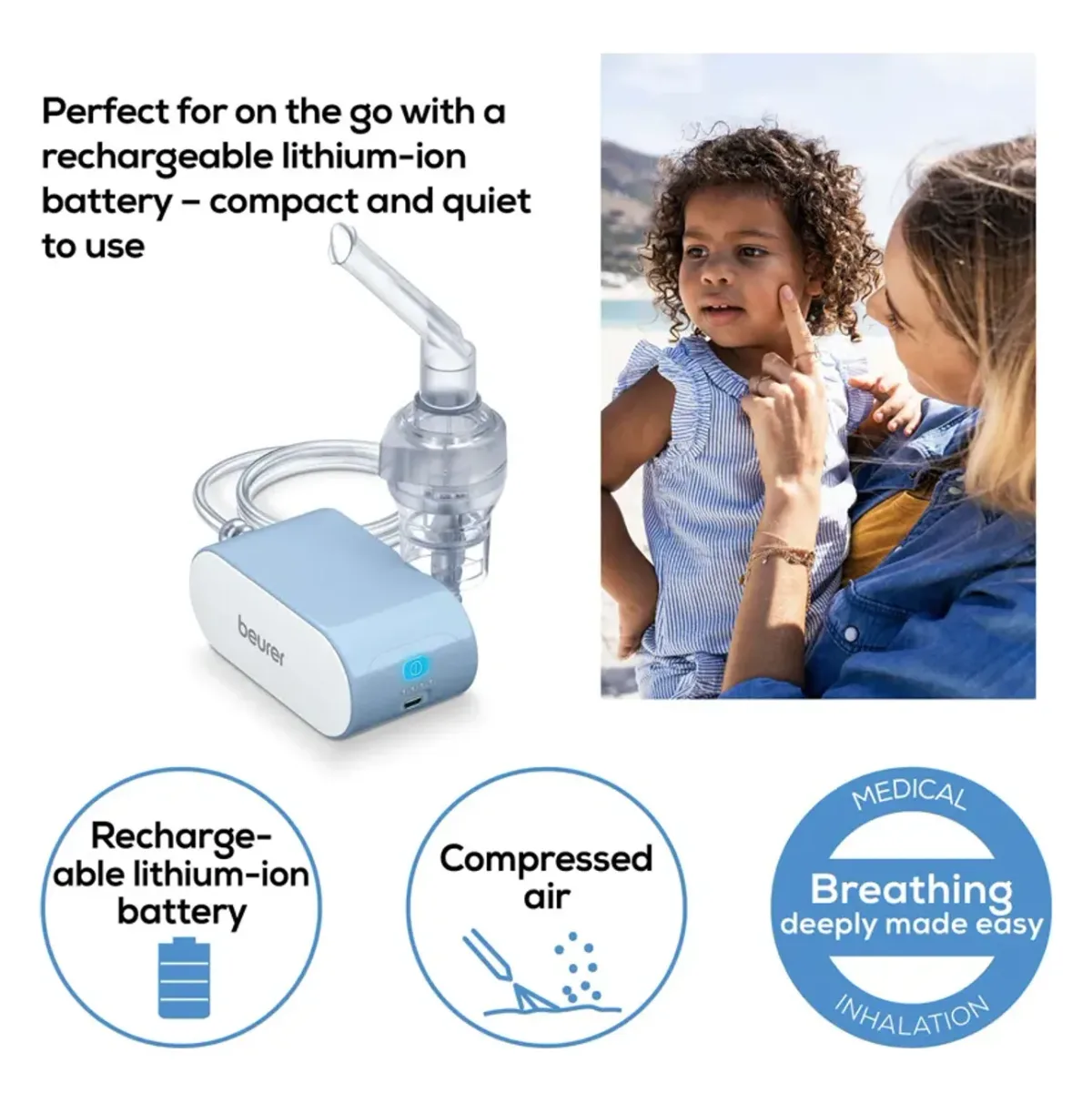 Beurer IH 60 rechargeable nebulizer – photo 4