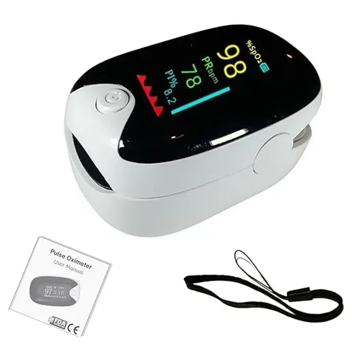 Home pulse oximeter with perfusion index – photo 2