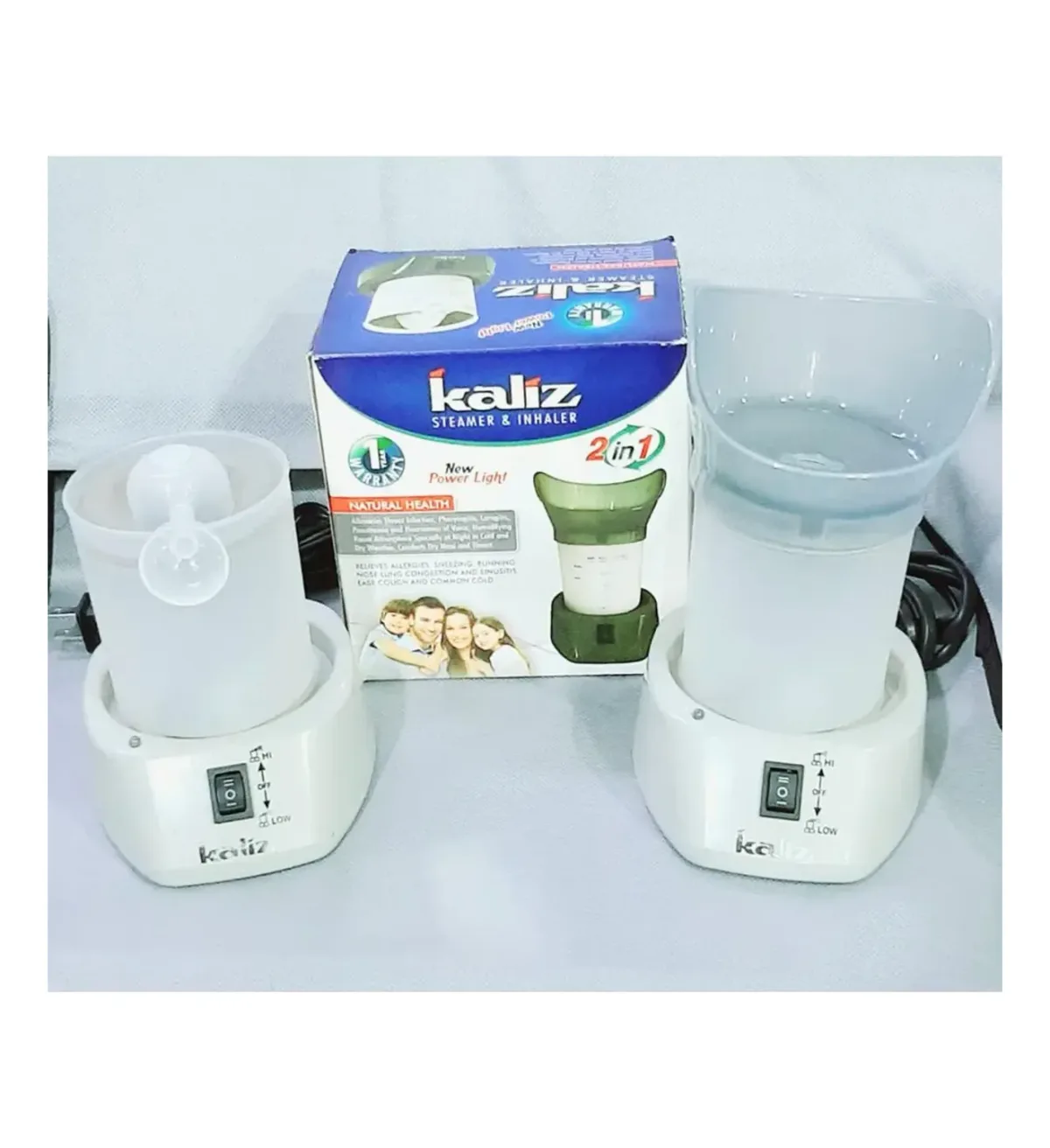 Kaliz 2 in 1 facial steamer and inhaler – photo 4
