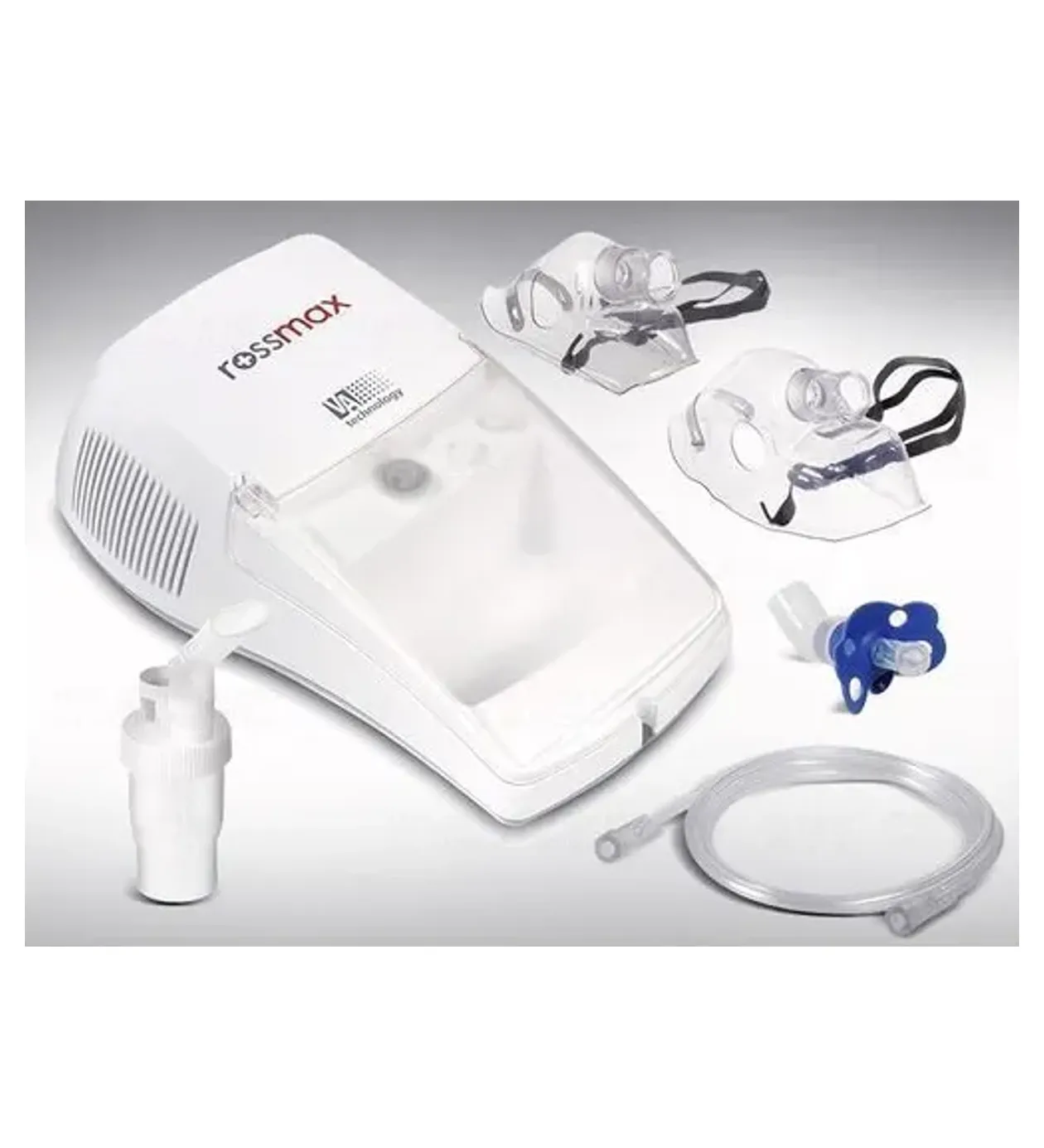 Rossmax NA100 piston compressor nebulizer kit