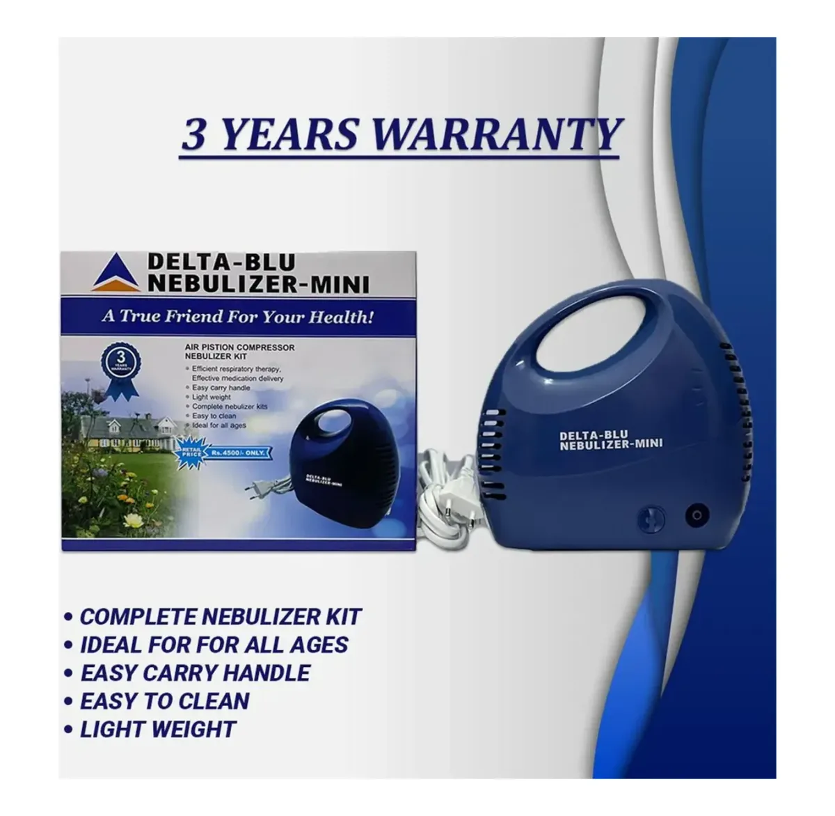 UCheck Delta Neb compressor nebulizer – photo 3