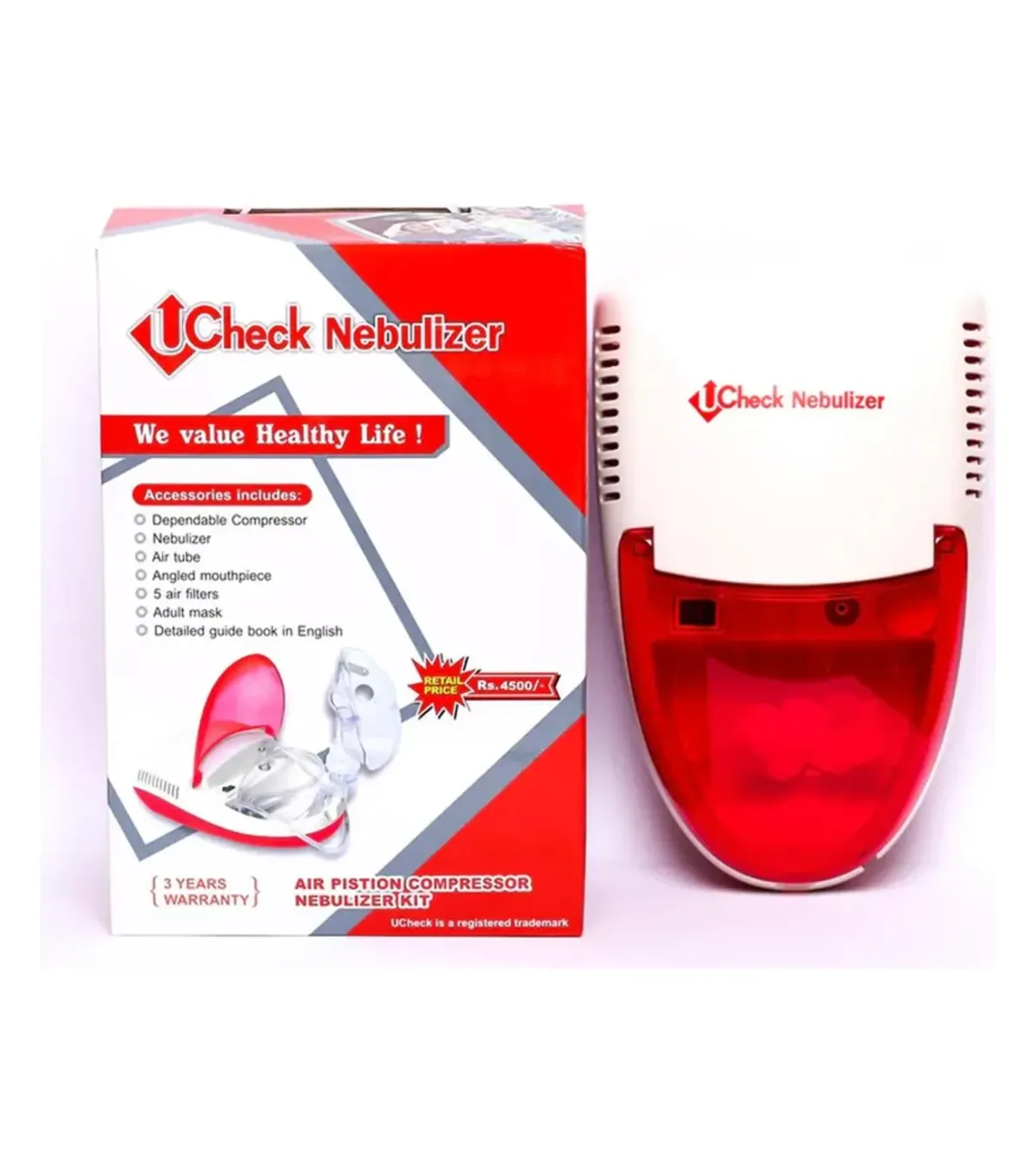 UCheck air piston compressor nebulizer kit – photo 4